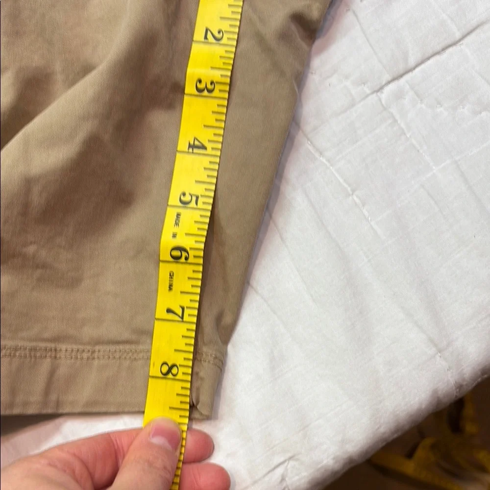 Michael Kors Men's Classic Fit‎ Chino Shorts Khaki Tan Stretch 8.5